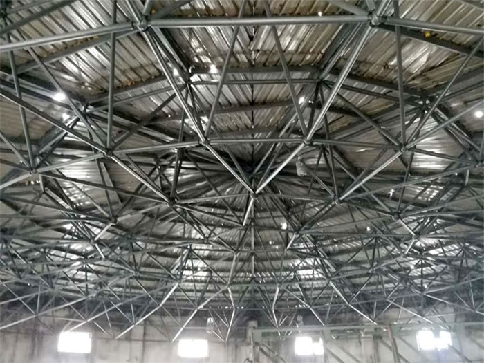 渭南洗煤厂蓄水池网架